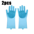 Silicone Pet Bathing Glove — Scrubber Mitt for Dogs & Cats with Massage & Deshedding
