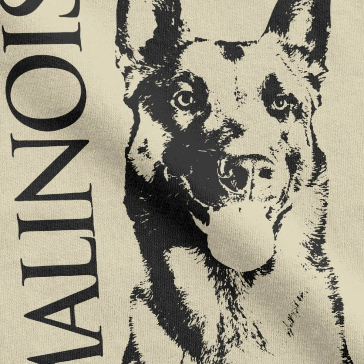 Malinois Dog Belgian Shepherd Mechelaar T Shirt Men's 100% Cotton Novelty T-Shirt O Neck Tee Shirt Short Sleeve Clothing 5XL 6XL