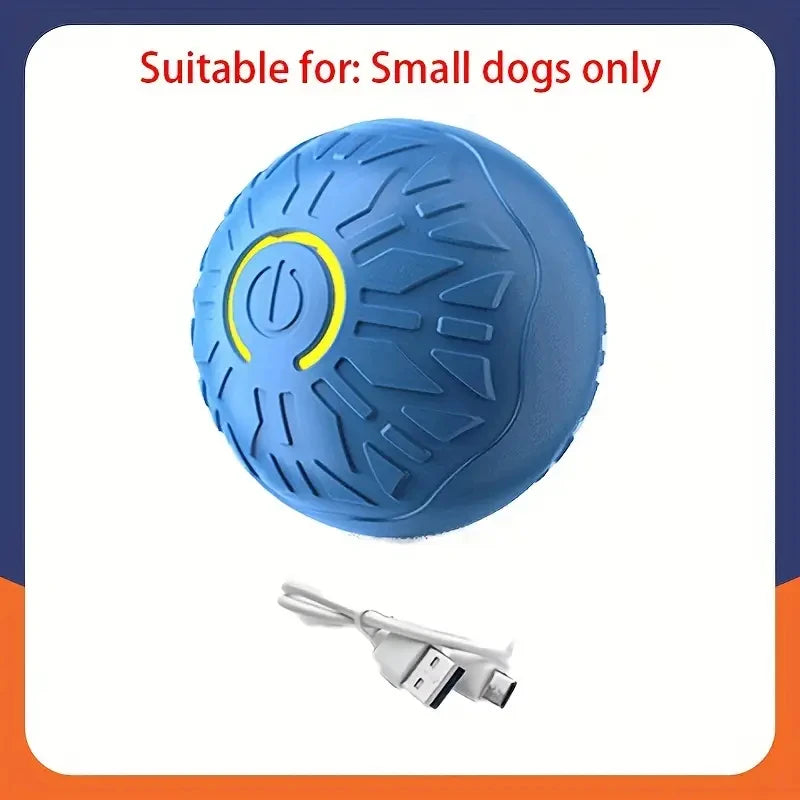 Smart Electronic Moving Ball Toy for Dogs & Cats — USB Rechargeable