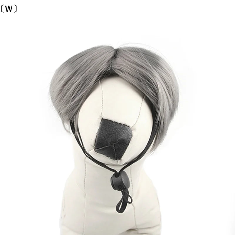 〔W〕Pet Wigs Costume Hat Funny Cosplay Head Accessories For Dog Cat Halloween Christmas Party Dress Up Supplies〔Winter1〕