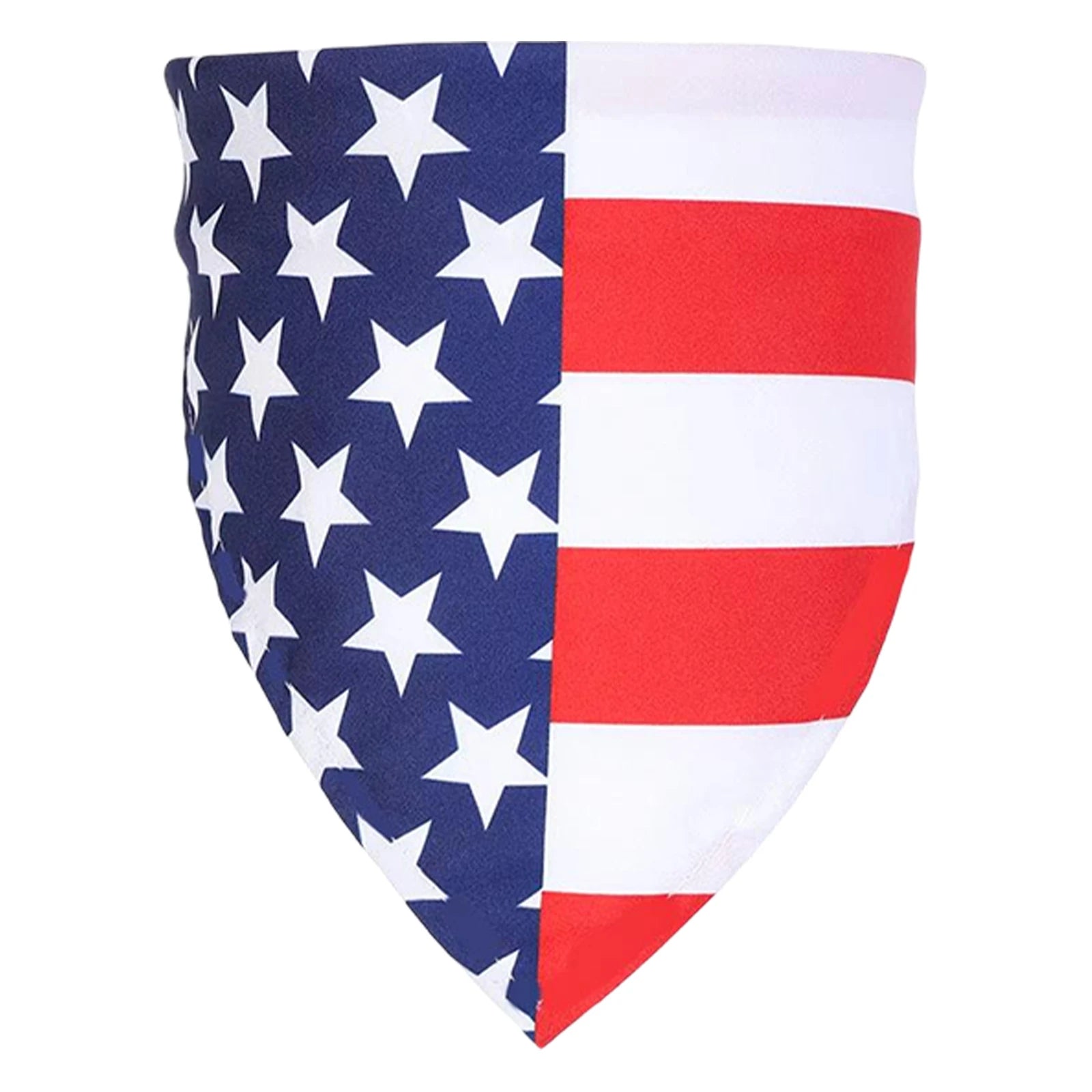 Pet Bandana 4th July Patriotic American Flag Dog Scarf Triangular Pet Accessory Dog Bandana Soft Pet Neckwear