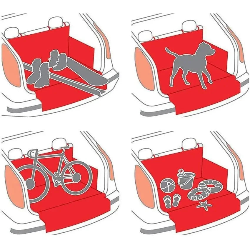 Dog Carrier Wear-resistant Dog Car Seat Cover For SUV Waterproof Portable Durable Liner Cover Protects Vehicle Easy To Install
