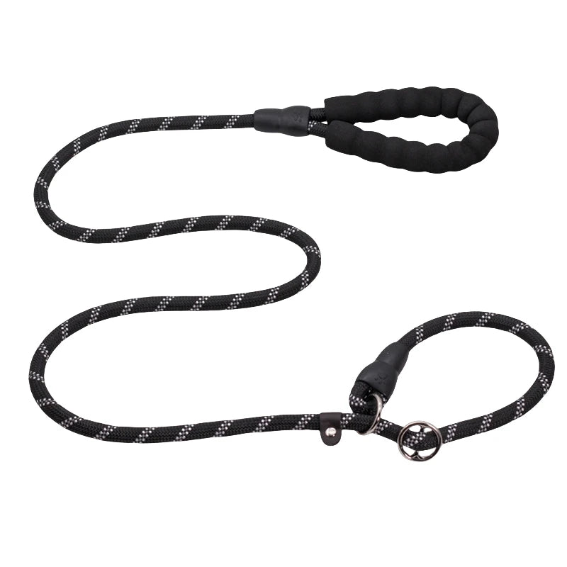 Strong Anti-Pull Dog Leash — 150cm to 300cm Slip Chain Rope for All Dogs