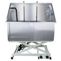 Customized Stainless Steel Electric Height Adjustable Pet Bath Tub for Professional Dog Grooming