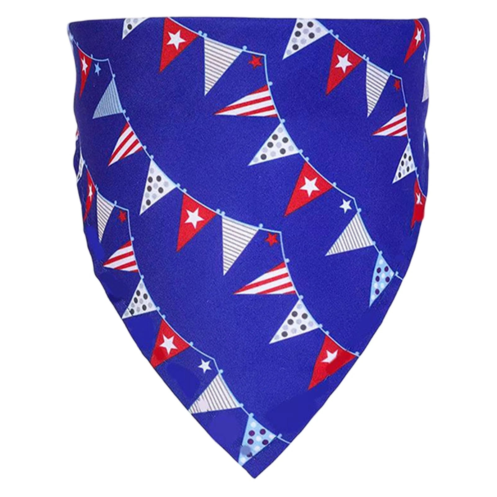 Pet Bandana 4th July Patriotic American Flag Dog Scarf Triangular Pet Accessory Dog Bandana Soft Pet Neckwear