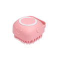 Silicone Pet Bath Massage Brush — Grooming Tool for Dogs & Cats