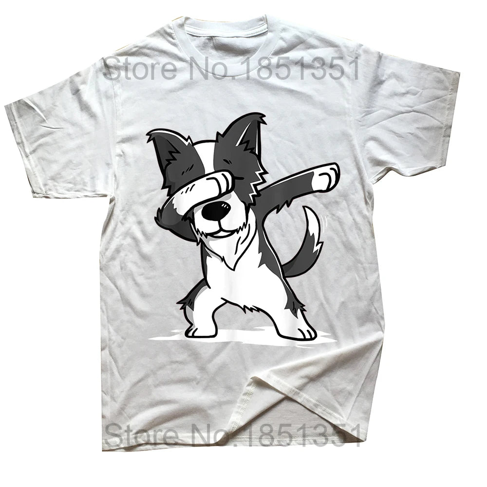Funny Border Collie dog Every Snack You Make Every Meal You Bake T Shirts Graphic Cotton Streetwear Birthday Gifts T-shirt Men