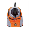 New Dog Pet Backpack Carrier Travel Bag Front Pack Breathable Adjustable with Safety Reflective Strips for Hiking Outdoor Cats