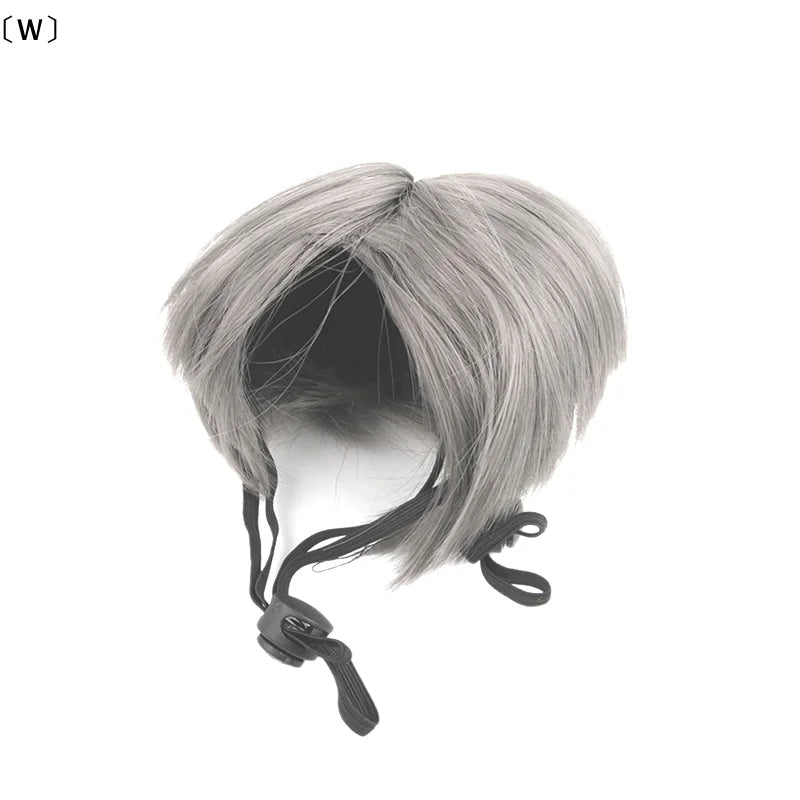 〔W〕Pet Wigs Costume Hat Funny Cosplay Head Accessories For Dog Cat Halloween Christmas Party Dress Up Supplies〔Winter1〕
