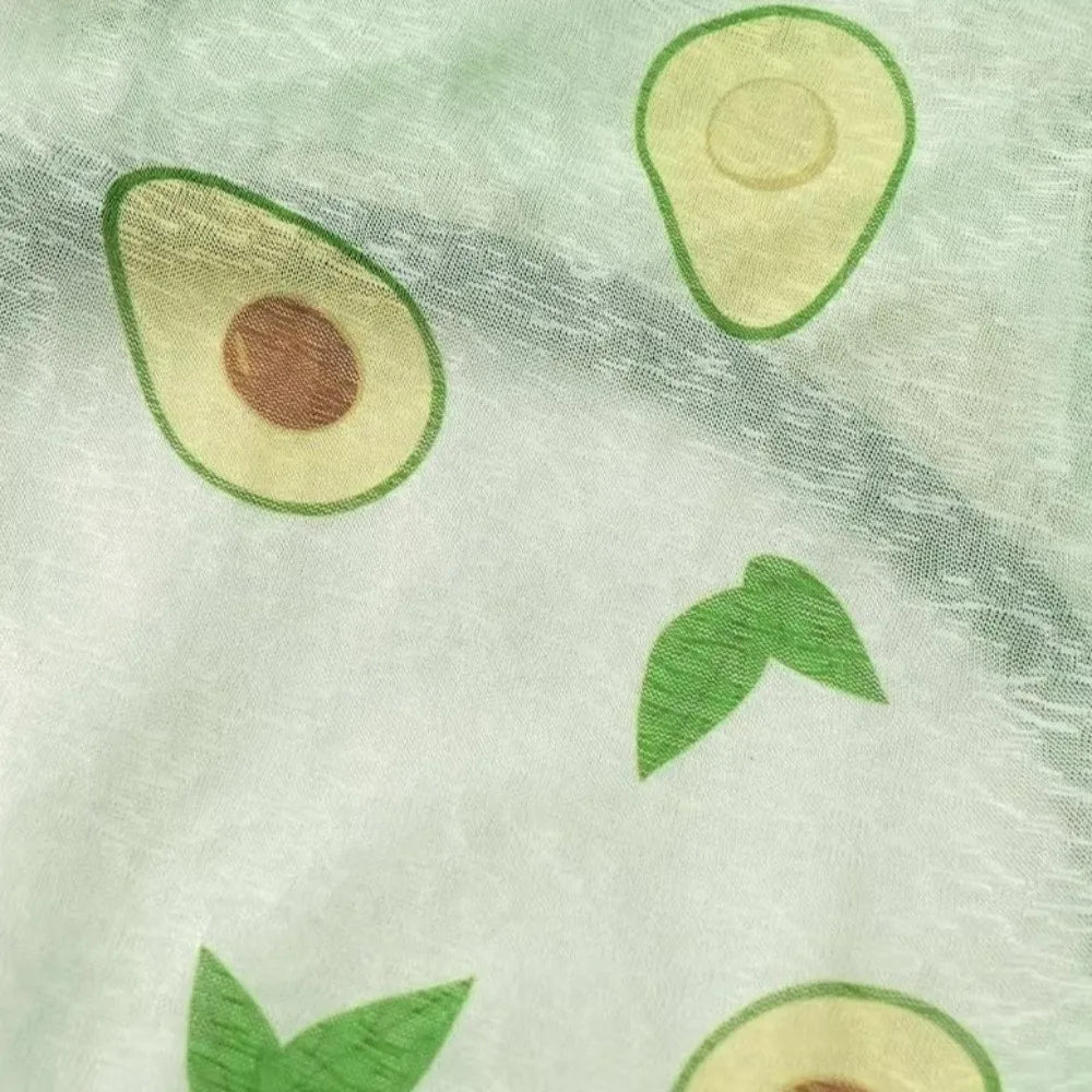 Cartoon Print Cat Cooling Jumpsuit Breathable Mesh Sun Protection Pet Four-legged Clothes Ultra-thin Summer Cat Clothes Travel