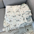 Love Cat Bow Tie Dot Print Kawaii Set 2 Piece Woman Pajamas Harajuku Style Sweet Cute Women's Pajamas Casual Spring Sleepwear
