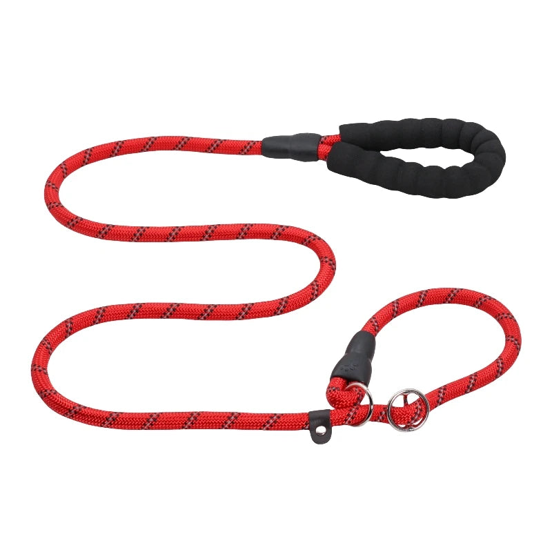 Strong Anti-Pull Dog Leash — 150cm to 300cm Slip Chain Rope for All Dogs