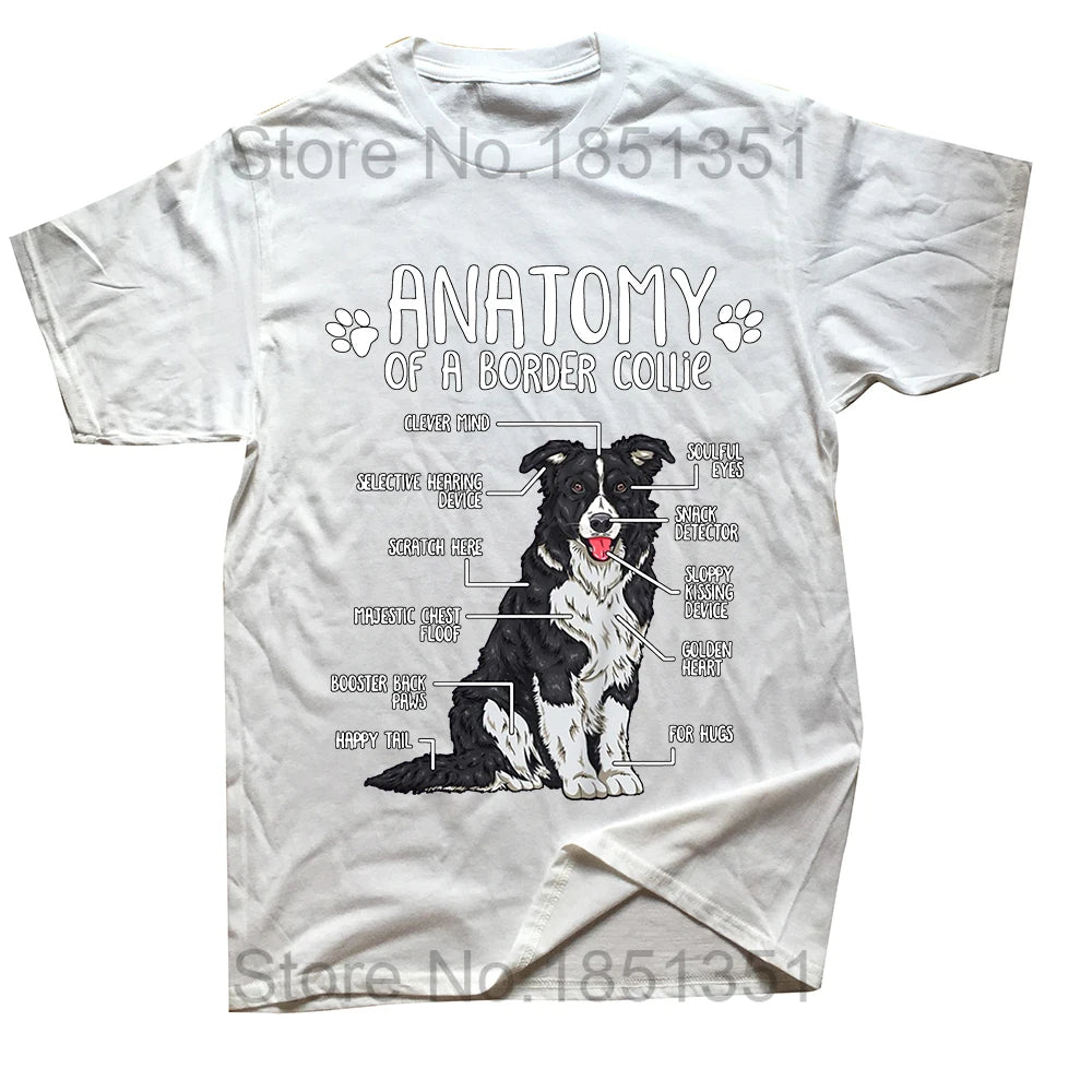 Funny Border Collie dog Every Snack You Make Every Meal You Bake T Shirts Graphic Cotton Streetwear Birthday Gifts T-shirt Men