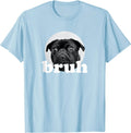 Pug Says Adorable Dog Funny Humor Fashion T-Shirt Casual Cotton Daily Four Seasons Shirts for Men Shirts Harajuku T Shirt