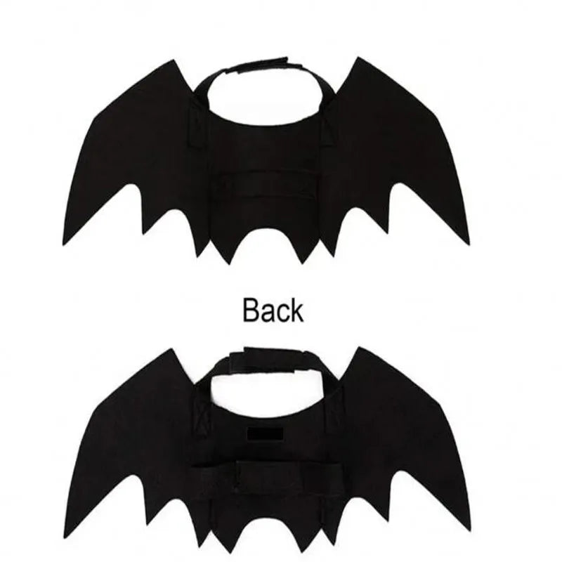 Halloween Bat Costume for Dogs Pet Wings Cat Dress up Accessory Puppy Party Outfit Pet Supplies