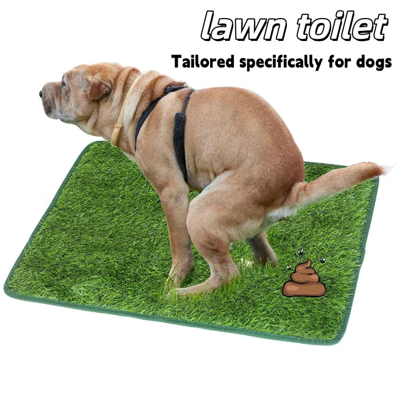 Ultimate Washable Dog Grass Mat Reusable Artificial Lawn Odor Control Non-Slip Pee Pad for Pet Potty Training