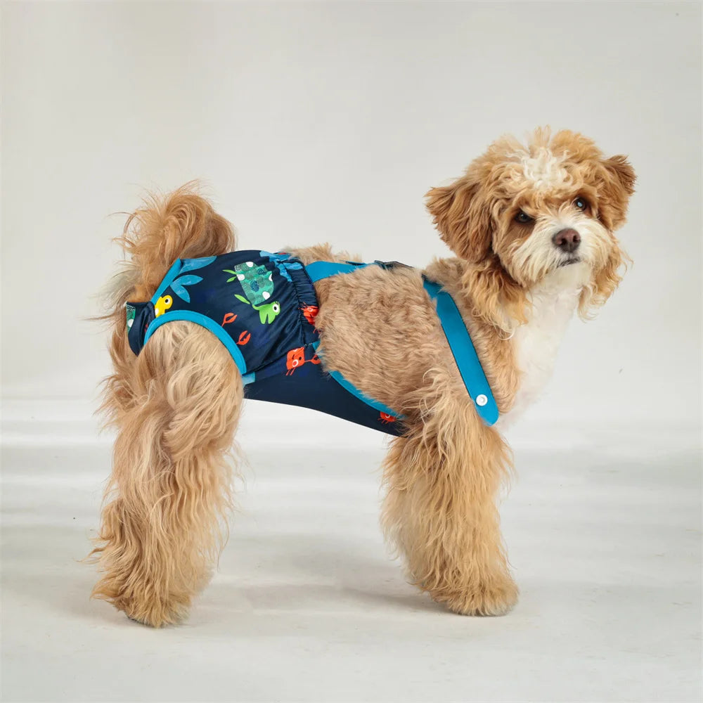 Dog Physiological Pants — Washable Female Dog Sanitary Underwear