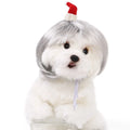 Pet Wig Dog Wig Pet Supplies Halloween Pet Accessories Curly Hair Straight Hair Cat Wig It can be DIY trimmed
