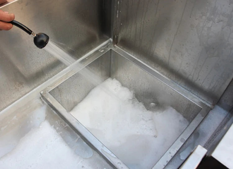 Stainless steel dog bathtub pet cleaning machine