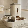 Automatic Pet Feeder with Water Fountain — Large Capacity Food Dispenser for Dogs & Cats