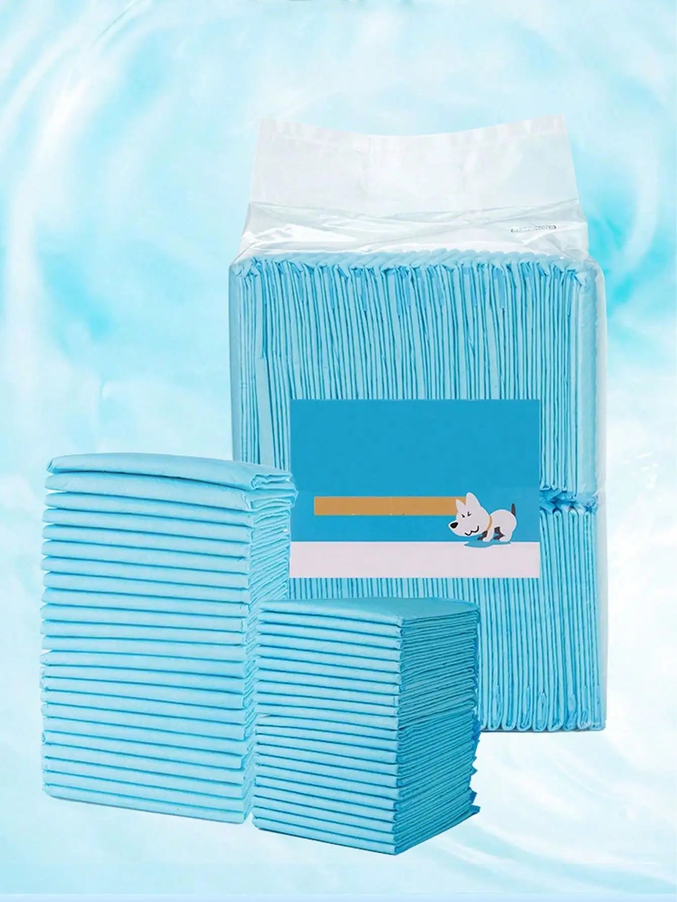 100/50/40/20Pcs Super Absorbent Disposable Dog Pee Pads Odor Eliminating Pet Training Pads