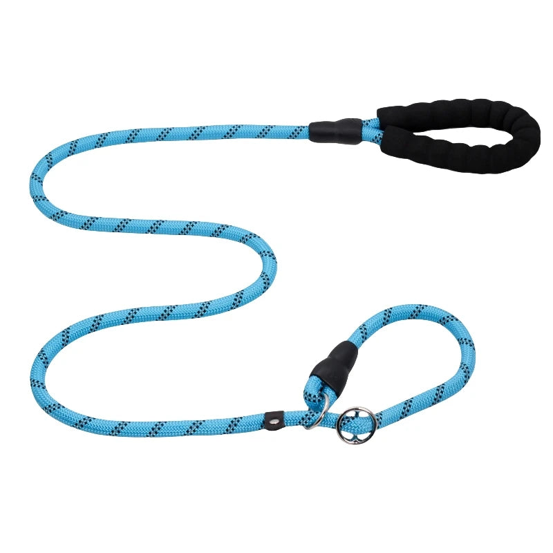 Strong Anti-Pull Dog Leash — 150cm to 300cm Slip Chain Rope for All Dogs