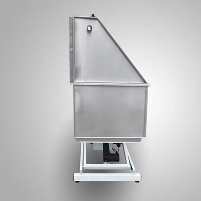 Customized Stainless Steel Electric Height Adjustable Pet Bath Tub for Professional Dog Grooming