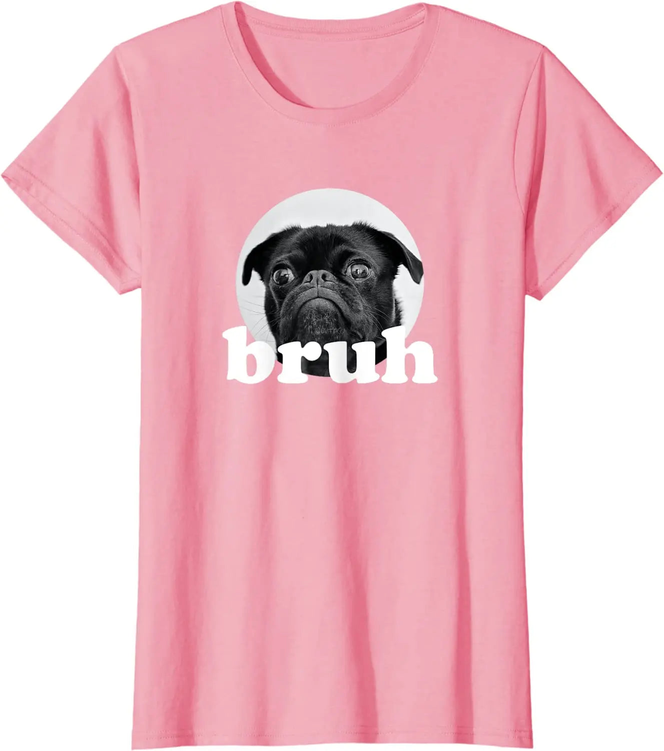 Pug Says Adorable Dog Funny Humor Fashion T-Shirt Casual Cotton Daily Four Seasons Shirts for Men Shirts Harajuku T Shirt