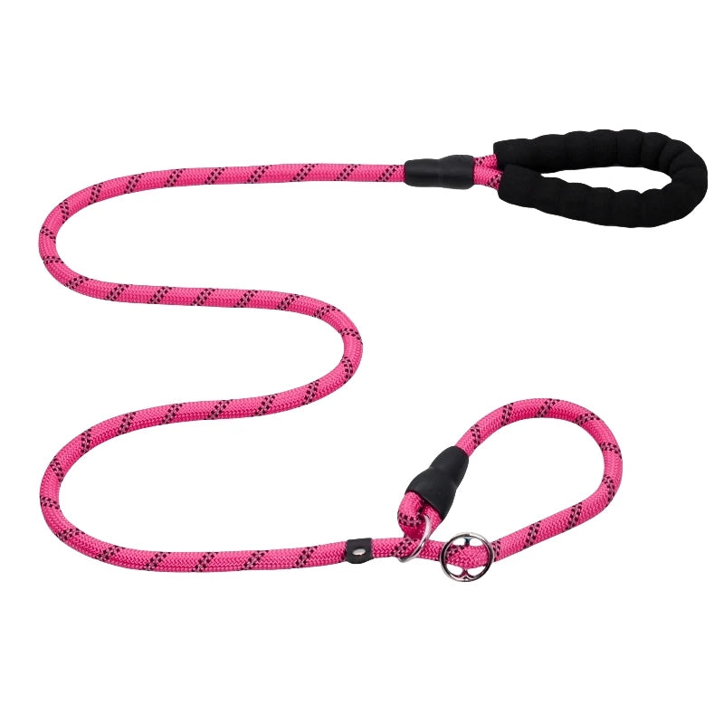 Strong Anti-Pull Dog Leash — 150cm to 300cm Slip Chain Rope for All Dogs