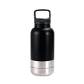 3 in 1 Stainless Steel Pet Water Bottle Multi-layered Detachable Dog Drinking Bottle Leak-proof 32Oz Insulated Water Bottle