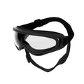 Pet Goggles Adjustable Anti UV Glare Windproof Sunglasses for Dogs Outdoor Hiking Running Beach All Breeds Eye Protection Black