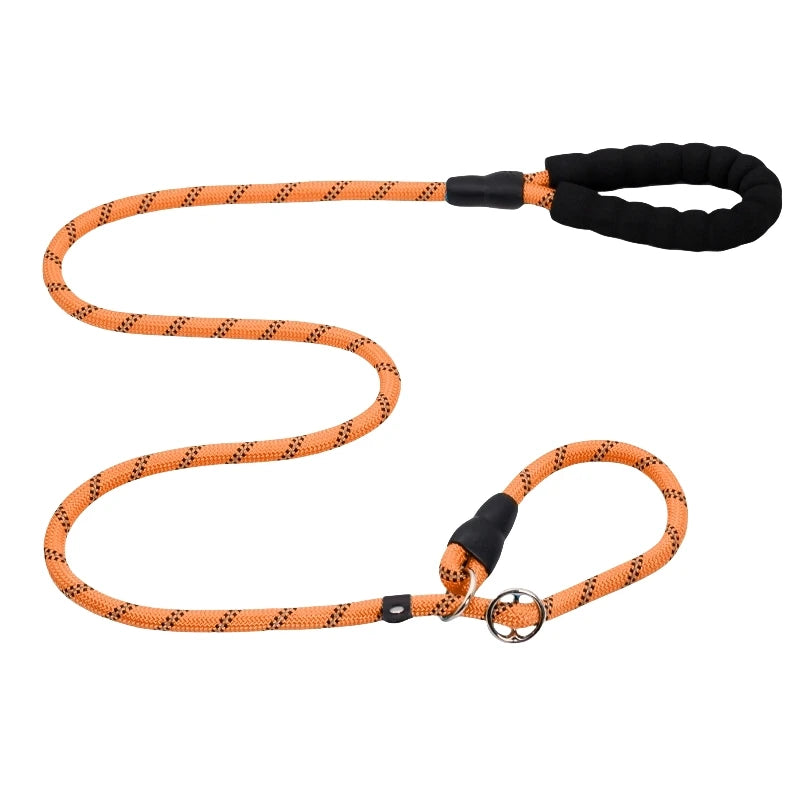 Strong Anti-Pull Dog Leash — 150cm to 300cm Slip Chain Rope for All Dogs