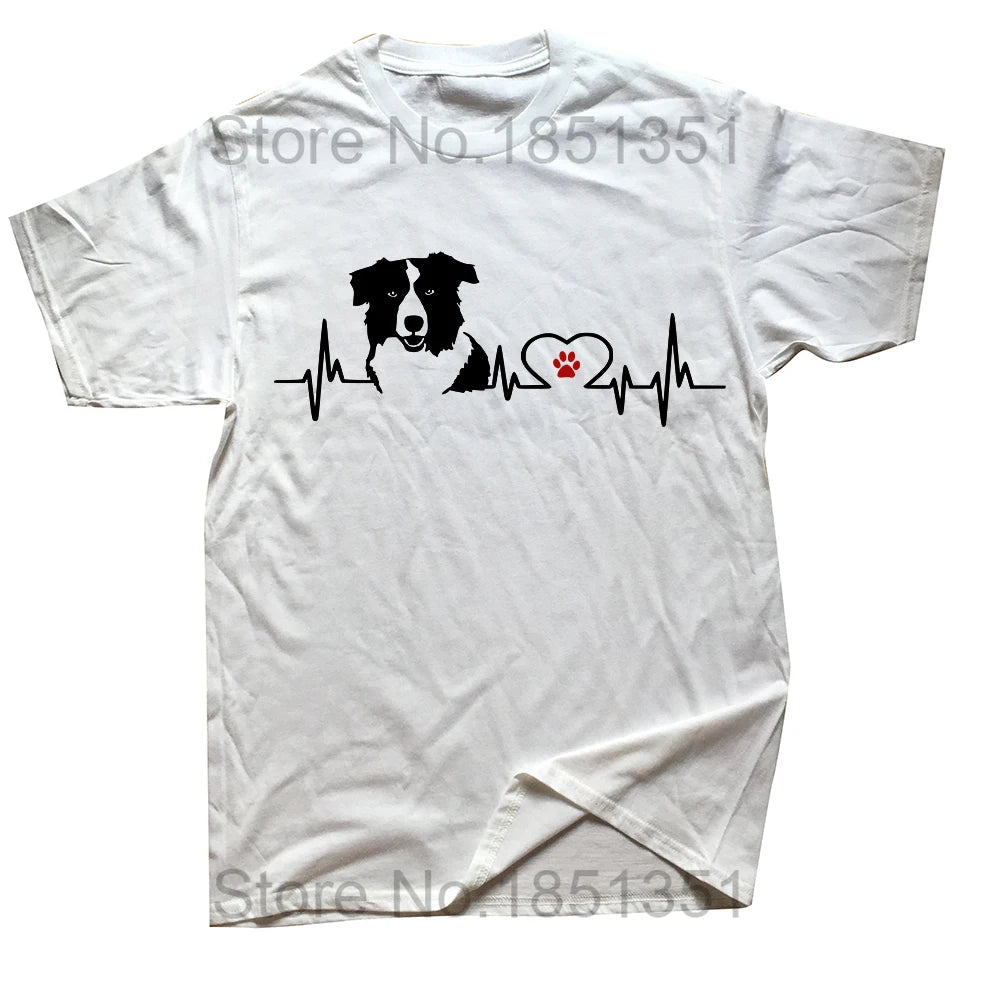 Funny Border Collie dog Every Snack You Make Every Meal You Bake T Shirts Graphic Cotton Streetwear Birthday Gifts T-shirt Men
