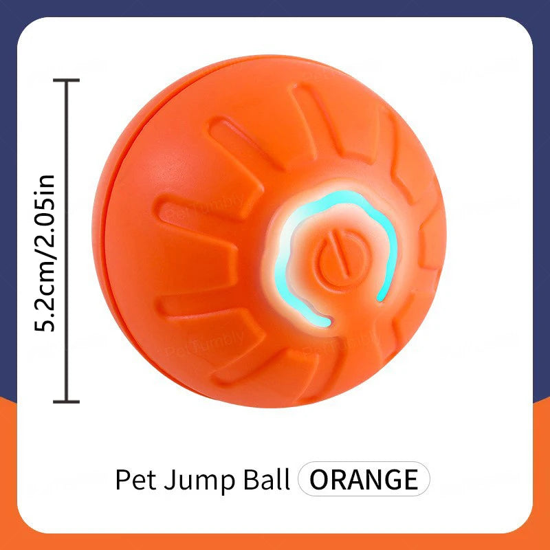 Smart Electronic Moving Ball Toy for Dogs & Cats — USB Rechargeable