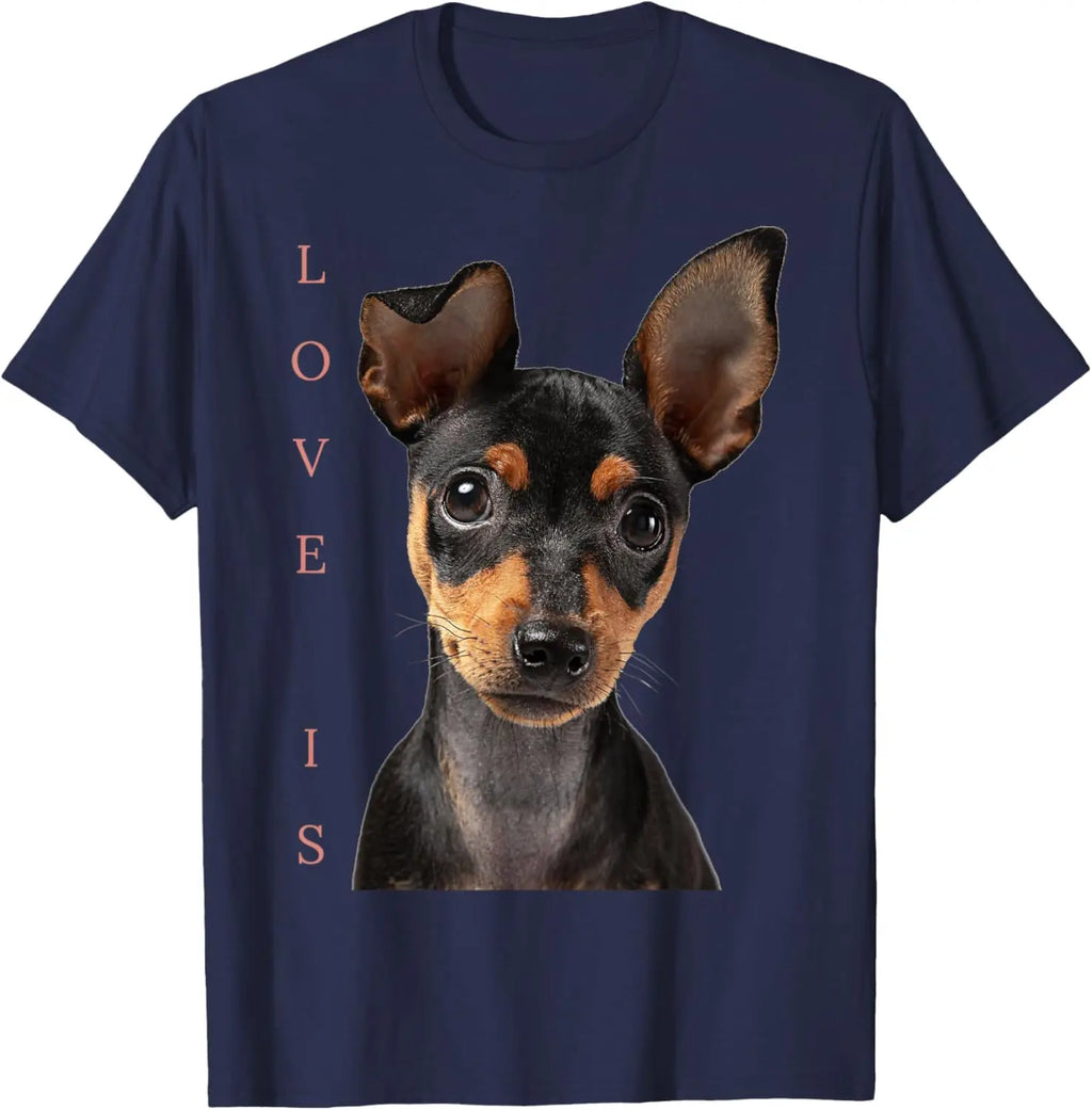 Men's Women Funny A Dog's Love Is Pure Unconditional Meme T Shirt Tee Streetwear Oversized Summer Dog's Lovers Gifts Loose Top