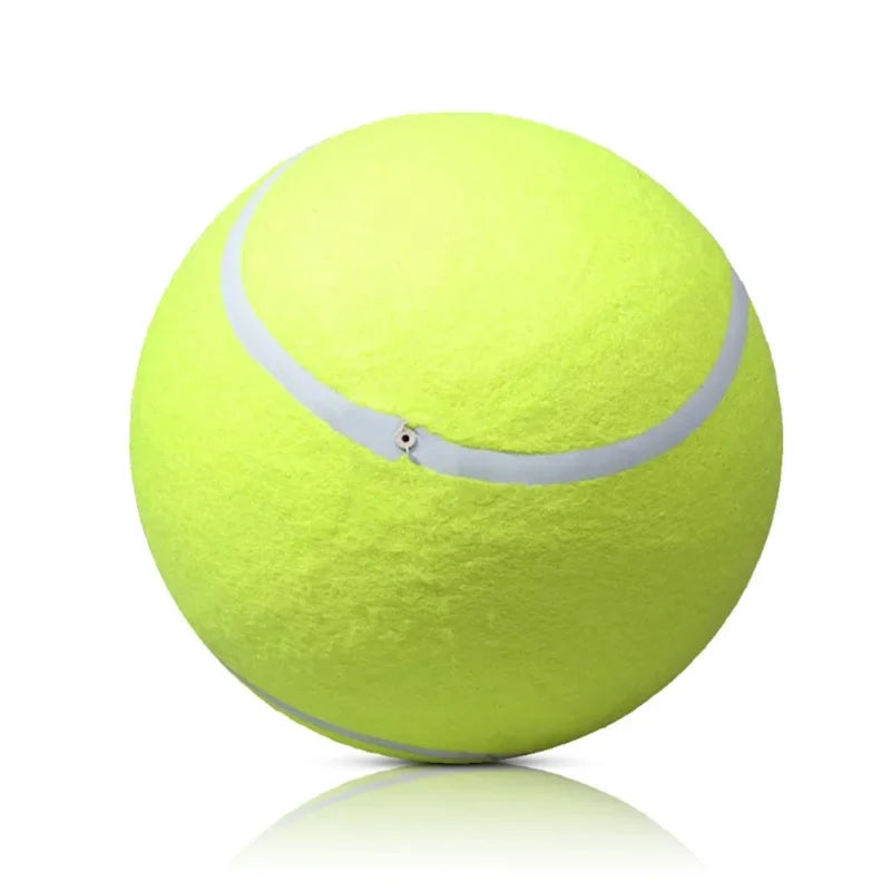 22CM Giant Tennis Ball For Dog Chew Toy Pet Dog Interactive Toys Big Inflatable Tennis Ball Pet Supplies Outdoor Cricket Dog Toy