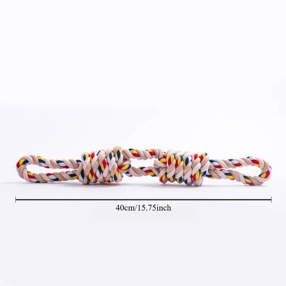 Pet Indestructible Toy For Medium Large Dogs Tough Nature Cotton Rope Puppy Toy Dog Antistress Fidget Toy Dog Toothbrush