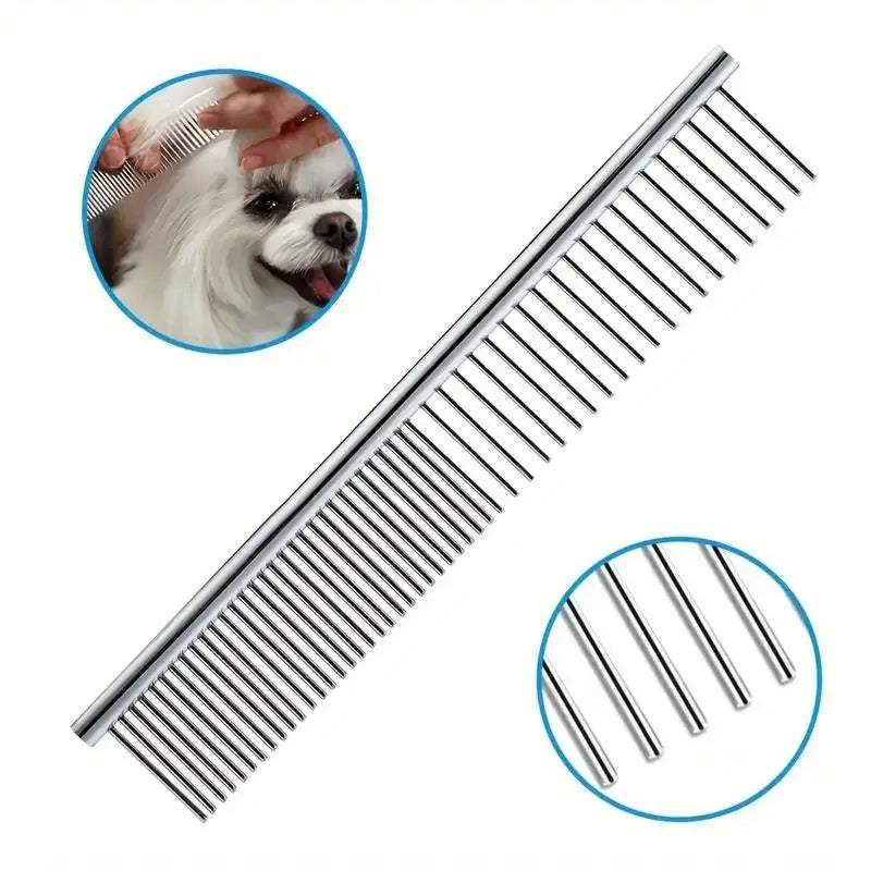 4-Piece Pet Safe Grooming Scissors Set — Round-Tip Stainless Steel Shears