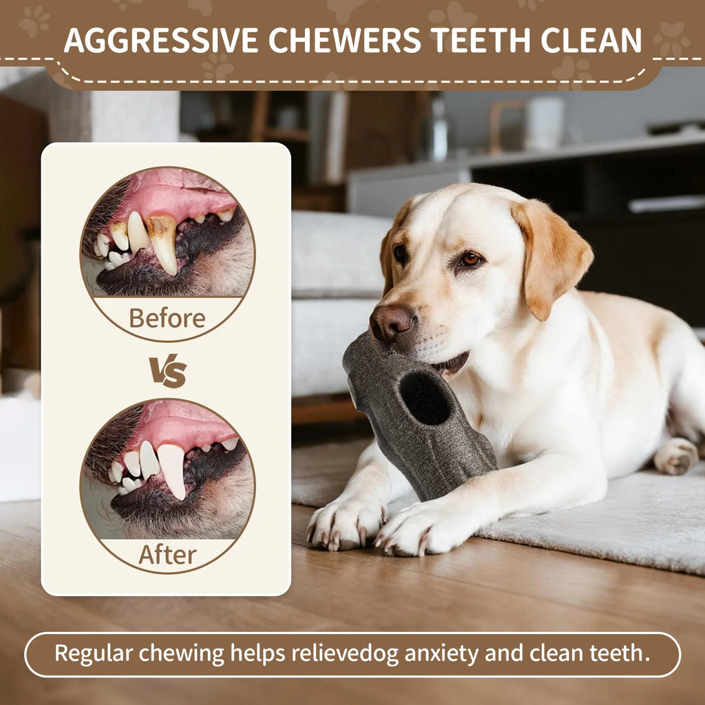Indestructible Dog Toy for Aggressive Chewers, Frozen Treat Holder with Molds to Keep Large Dogs Busy & Reduce Anxiety